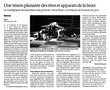 « Une vision planante des rites et apparats de la boxe » (c)Rosita Boisseau, Le Monde, 30 septembre 2010
