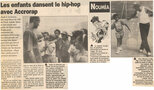 Les enfants dansent le hip-hop à Nouméa, Les nouvelles calédoniennes, 1995